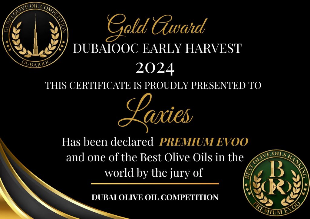 Laxies Dubai Olive Oil Competition
